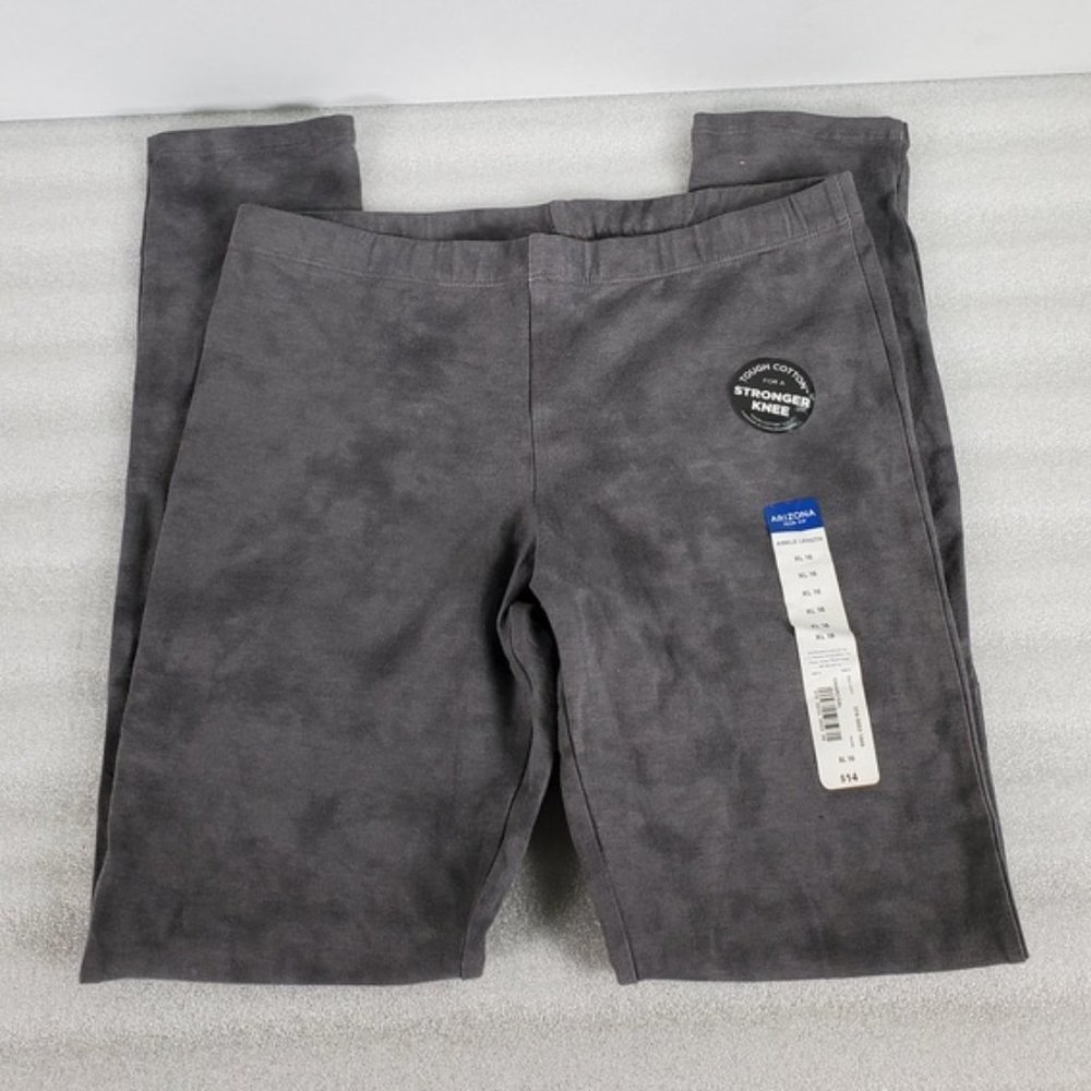 Arizona Jean Co. Girls Grey Ankle Length Leggings